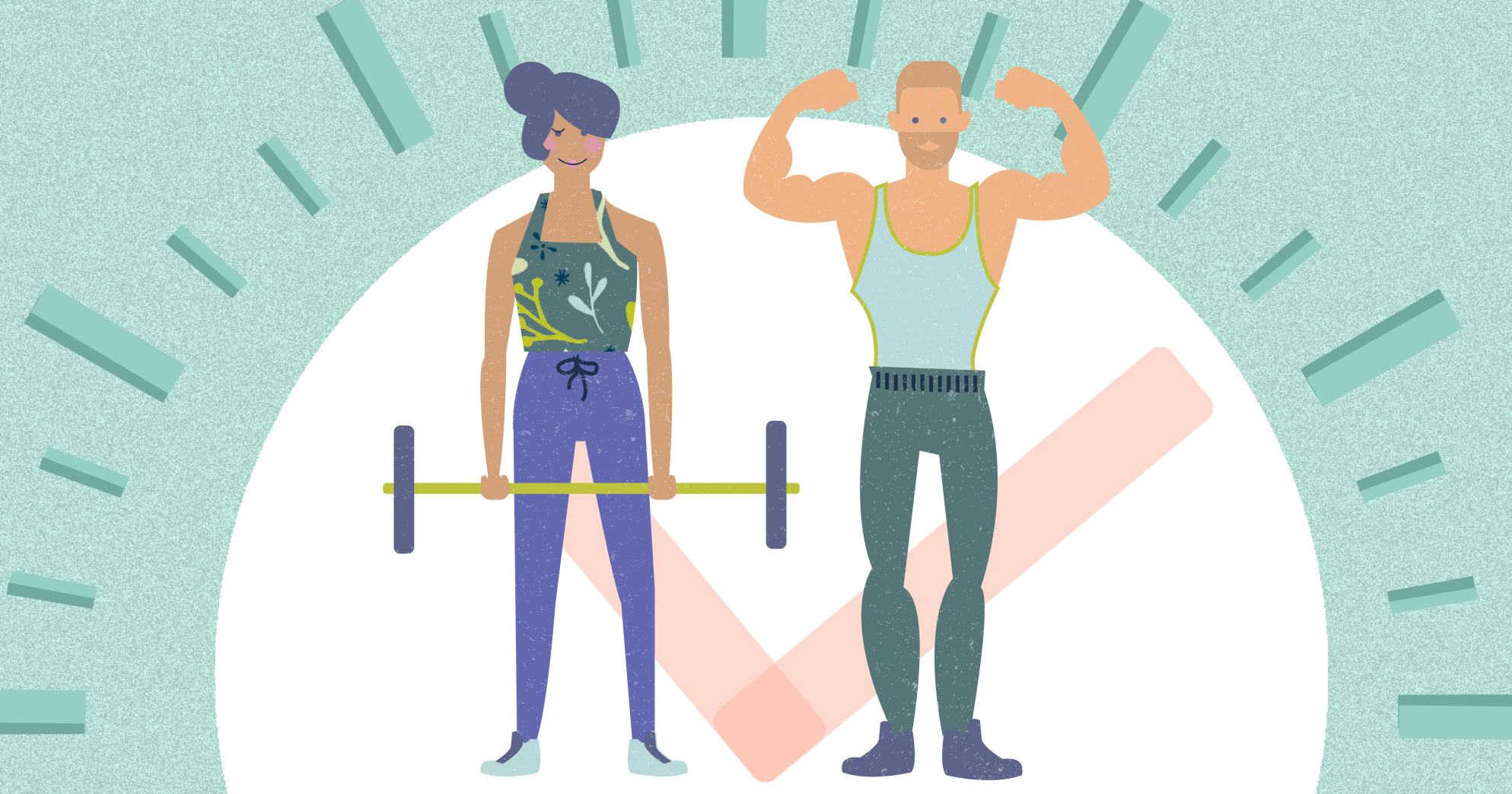 Gym illustration
